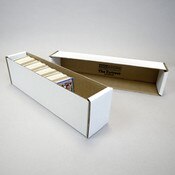White corrugated 2-Piece trading ca